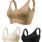 💕Subtle Striped Seamless Bra with W-Support – Comfort & Style!