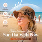 🥳SUMMER HOT SALE🥳💞50K+ SOLD!💥50% OFF! 🔥 Elegant Woven Straw Sun Hat with Bow – Breathable, Foldable & Perfect for Beach & Travel 👒