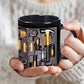 🏆Letzter Tag im Angebot: 50 % Rabatt ✨🔨Lustiger Kaffeebecher – Werkzeugkasten-Set für Mechaniker☕