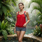 🥳SUMMER HOT SALE🥳💞50K+ SOLD!💥50% OFF! 🔥Women’s Polka Dot Two-Piece Swimsuit – Flattering Fit & Chic Summer Style 🌊✨