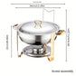💎 50% OFF THE STAINLESS STEEL CHAFING DISH BUFFET SET! 💎 Professional-Grade, Food Safe & Portable for Any Event ✨
