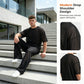 🥳SUMMER HOT SALE🥳💞50K+ SOLD!💥50% OFF! 🔥Men's T-Shirt & Wide-Leg Pants 2-Piece Set