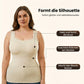 👚 50% RABATT! 🔥 Damen Thermo-Tanktop mit U-Ausschnitt – Integrierter BH, Nahtlos & Perfekt zum Unterziehen 🏃‍♀️