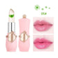 🔥Solange der Vorrat reicht 40 % Rabatt!🎉Kristall-Gelee-Blume Farbwechselnder Lippenstift💄