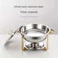💎 50% OFF THE STAINLESS STEEL CHAFING DISH BUFFET SET! 💎 Professional-Grade, Food Safe & Portable for Any Event ✨