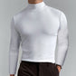 🔥55% Rabatt🔥Slim Fit Langarm-T-Shirt für Herren mit Stehkragen