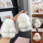 🔥Solange der Vorrat reicht 40 % Rabatt!🎉Handgemachte weiche Bunny PomPom-Anhänger