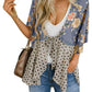 📢📢Großer Ausverkauf läuft!⏰🌸Damen-Kimonos mit Blumenmuster, Rüschenärmeln und Bindegürtel – luftige Boho-Cardigans im lockeren Schnitt