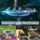 🔥Last day of the limited-time 50% off sale🔥Compact Solar Bird Fountain Pump – Keep Your Garden Alive! 🐦️