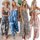 💃🌈Sommer-Hot-Sale 50% Rabatt☀️Damenmode Spaghettiträger-Jumpsuit mit Print