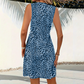 📢Mid-Season Sale: −40% nur für kurze Zeit⏰Damen Minikleid mit V-Ausschnitt & Leopardenmuster