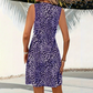 📢Mid-Season Sale: −40% nur für kurze Zeit⏰Damen Minikleid mit V-Ausschnitt & Leopardenmuster