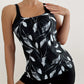 👙 50% RABATT! 🌊 Zweiteiliges Damen-Tankini-Set mit Print – Figurumschmeichelnd & schnell trocknend – Perfekt für Strand, Pool oder heiße Sommertage – bequemer Badespaß mit Stil ☀️