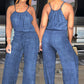 🌸 50% OFF NOW! 🌸Women's Sleeveless Drawstring Waist Summer Jumpsuit
