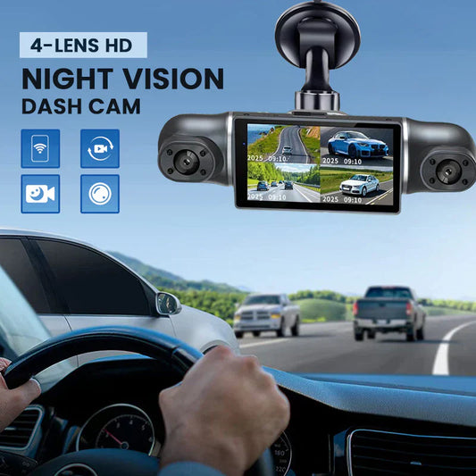 📢📢40% OFF !! ⏰50K+ SOLD!📹🚗360° Eagle Eye Parking Camera – All-round view, no blind spots. 1080P HD, loop recording. Park with confidence. 🛡️🌙