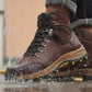 👷 Herren Hochschutz-Sicherheitsstiefel – Stahlkappe, Durchstichfest & Wasserdicht – Rutschfest, Atmungsaktiv & Für Bau & Industrie, EU41-46