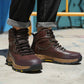 👷 Herren Hochschutz-Sicherheitsstiefel – Stahlkappe, Durchstichfest & Wasserdicht – Rutschfest, Atmungsaktiv & Für Bau & Industrie, EU41-46