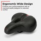 Ergonomischer atmungsaktiver Fahrradsattel mit Memory-Schaum