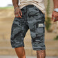 🔥Solange der Vorrat reicht 40 % Rabatt!🎉Herren-Camo-Cargoshorts mit mehreren Taschen
