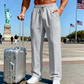 👖✨50 % Rabatt！✨ Herren Freizeithose mit Geradem Bein – Bequem, Atmungsaktiv & Vielseitig! ✨