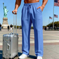 👖✨50 % Rabatt！✨ Herren Freizeithose mit Geradem Bein – Bequem, Atmungsaktiv & Vielseitig! ✨
