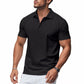 🔥Solange der Vorrat reicht 40 % Rabatt!🎉Herren schnell trocknendes Kurzarm-Hemdchen-Shirt mit Reverskragen
