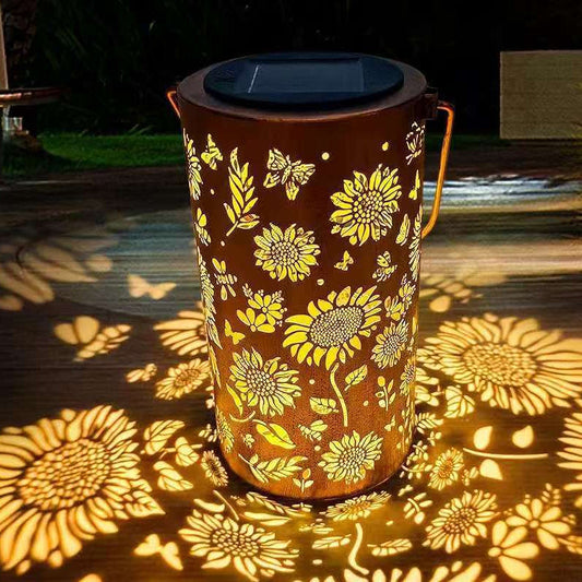🔥HOT SALE 50% OFF-🌞Hanging Solar Shadow Lantern with Hollow Design