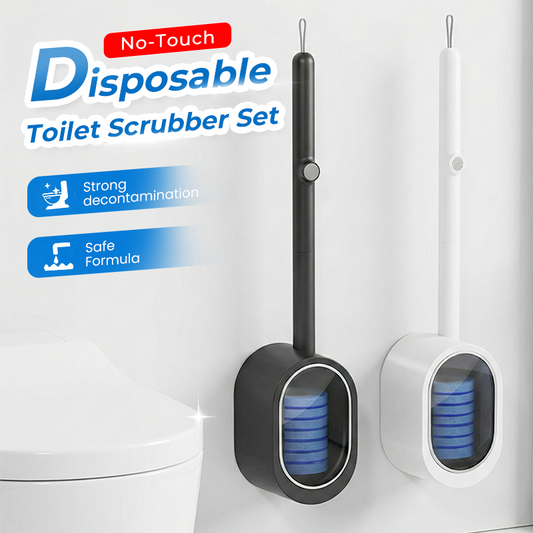 🔥HOT SALE＆50％OFF🔥Disposable No-Touch Toilet Cleaning Kit – No Hands, No Dirt, Fresh Bathroom