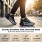 Herren Mode-Sneaker mit dicker Laufsohle