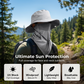 🎩🥳 2026 HEISSER VERKAUF – 50% RABATT! Atmungsaktive Fischerhut mit abnehmbarer Maske – 2-in-1-Design, Ice-Silk-Material, Breite Krempe & Nackenschutz für 360°-Sonnenschutz 🌬️