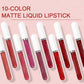 📢📢HOT SALE ＆ 50% OFF !!!⏰18 Pcs Matte Waterproof  Long Lasting Lip Gloss
