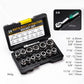🌞 Spring into Savings: 50% Off🔥14-Piece Damaged Nut & Bolt Extractor Set | Heavy-Duty Cr-Mo Steel Sockets for Stripped, Rusted & Rounded-Off Bolts