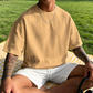 💥👕【2026er Neukollektion – jetzt mit 50 % Rabatt】 LOSE FIT – VOLLE BEWEGUNGSFREIHEIT. Kurzarm-Shirt für Männer. Urban Style, atmungsaktiv & alltagstauglich. Ob Stadt, Couch oder Café – du siehst immer gut aus. ⚡🌆