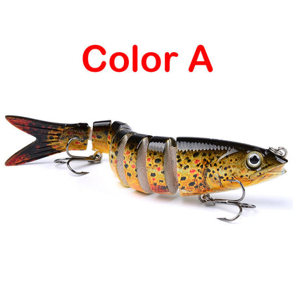 🎣✨50 % Rabatt！✨ Mehrteiliger Bionischer Angelköder – Realistisch, Dynamisch & Vielseitig! ✨