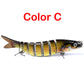 🎣✨50 % Rabatt！✨ Mehrteiliger Bionischer Angelköder – Realistisch, Dynamisch & Vielseitig! ✨