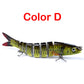 🎣✨50 % Rabatt！✨ Mehrteiliger Bionischer Angelköder – Realistisch, Dynamisch & Vielseitig! ✨