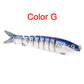 🎣✨50 % Rabatt！✨ Mehrteiliger Bionischer Angelköder – Realistisch, Dynamisch & Vielseitig! ✨