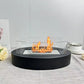Tisch-Bioethanol-Feuerstelle mit Glasscheibe
