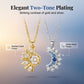 🔥2026 New Arrival ＆ Hot Sale ＆ 50％ Off🔥Sun and Moon Pendant Necklace with Rhinestones
