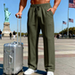 🔥2026 New Arrival ＆ Hot Sale🔥Men's Elastic Waist Drawstring Straight Leg Pants