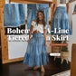 💙 50% RABATT+Versandkostenfrei! 👗 Damen Hochbund Stufenrock A-Linie Denim Maxirock – Figurumschmeichelnd, müheloser Chic & perfekt für jeden Tag 🌿