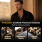 👕 50% RABATT! ✨ Herren Kurzarmhemd mit Leopardenmuster & Knopfleiste – Schwarz, Polyester – Wildes Design, atmungsaktiv & perfekt für Partys, Strand oder heiße Sommertage – auffälliger Look mit Komfort 🐆