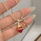 💎2026 New Arrival ＆ Hot Sale ＆ 50％ Off🔥Sacred Heart & Rose Cross Pendant Necklace