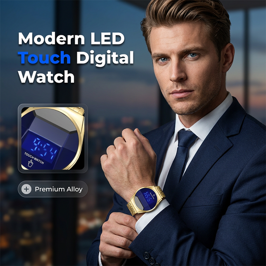 ⌚️✨50 % Rabatt!✨ Moderne LED-Touch-Digitaluhr – Futuristisch, Hochwertig & Stylisch! ✨