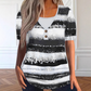 👚 50 % RABATT! 👕 Gestreiftes Henley-Shirt aus Kunstleder – Zweiteiler-Look – Weich, luftig und perfekt zum Kombinieren oder solo – lässiger Chic für Frühling und Sommer 🌸