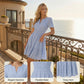 🔥2026 New Arrival ＆ Hot Sale ＆ 50％ Off🔥Women's Short Sleeve Tiered Mini Dress