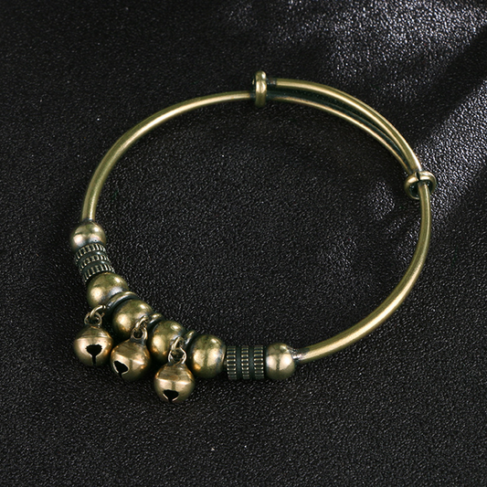 🔥2026 New Arrival ＆ Hot Sale ＆ 50％ Off🔥Push-Pull Adjustable Bell Bangle