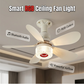 📢📢40% OFF !! ⏰3-in-1 Ceiling Fan with Light & Bluetooth Speaker 🎵 Cool Breeze, Soft Light & Smooth Music – All Day Comfort 🛋️