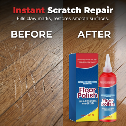 📢📢Buy 2 Get 1 Free !! ⏰ Floor Polish – Scratch Repair, Non-Greasy, Long-Lasting 🔧