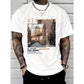 Herren T-Shirt mit New York City Print 🗽 Lässig, Bequem & Zeitlos im Urban Look